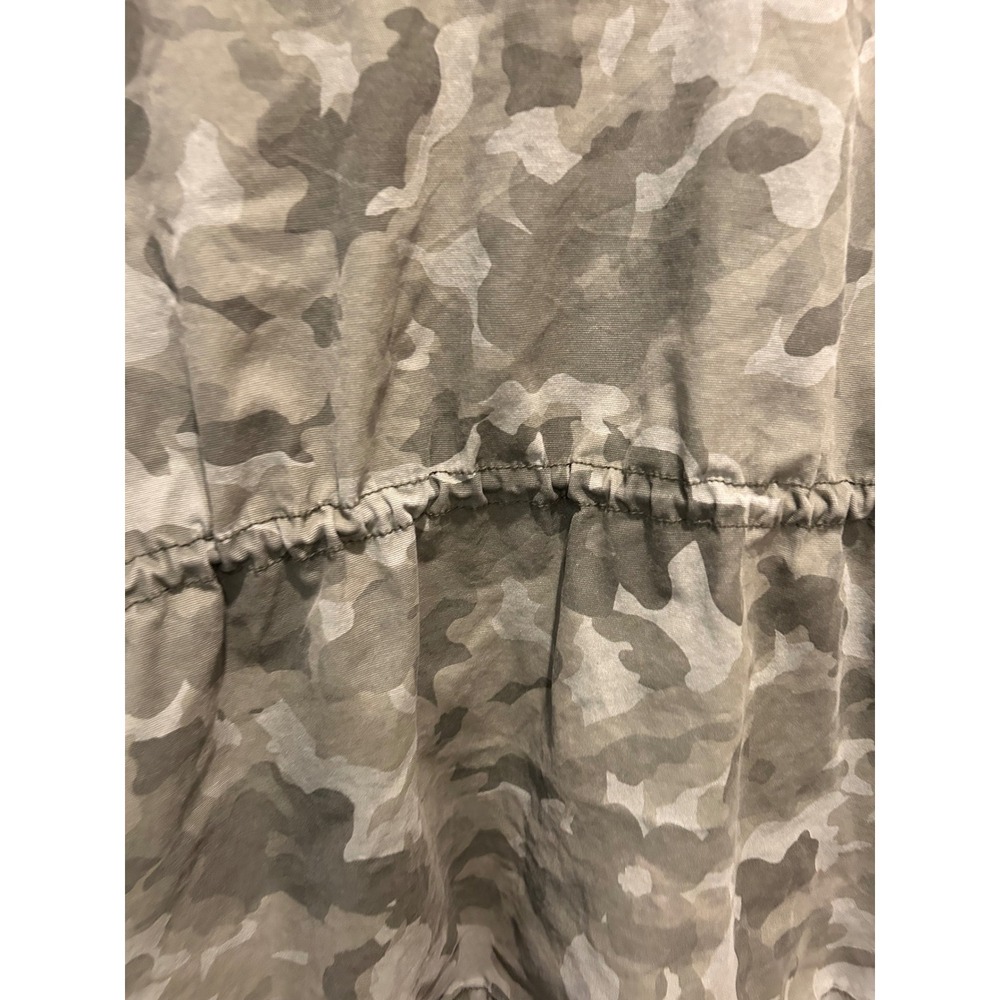 Old Navy Womens XXL Camo Utility Field Jacket Full Zip Drawstring Adjustable - Picture 6 of 9